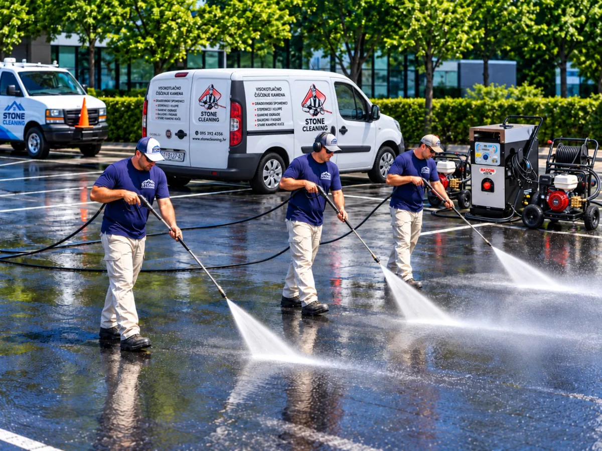 Stone Cleaning – profesionalna oprema za visokotlačno pranje kamena